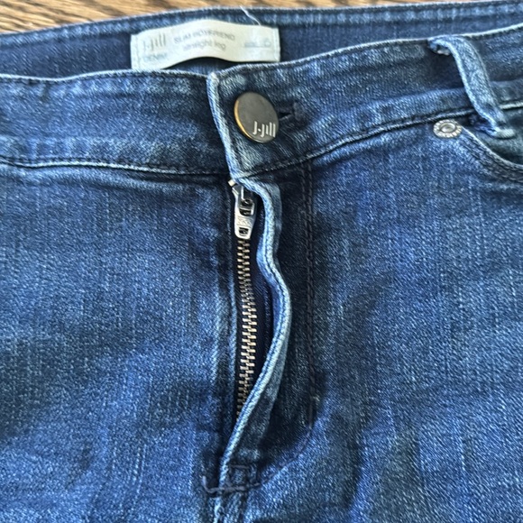 J. Jill slim boyfriend straight leg jean’s size 6 - Picture 3 of 5